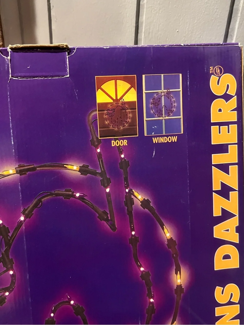 Vintage Seasons Dazzlers LightUp Cat Halloween Silhouette